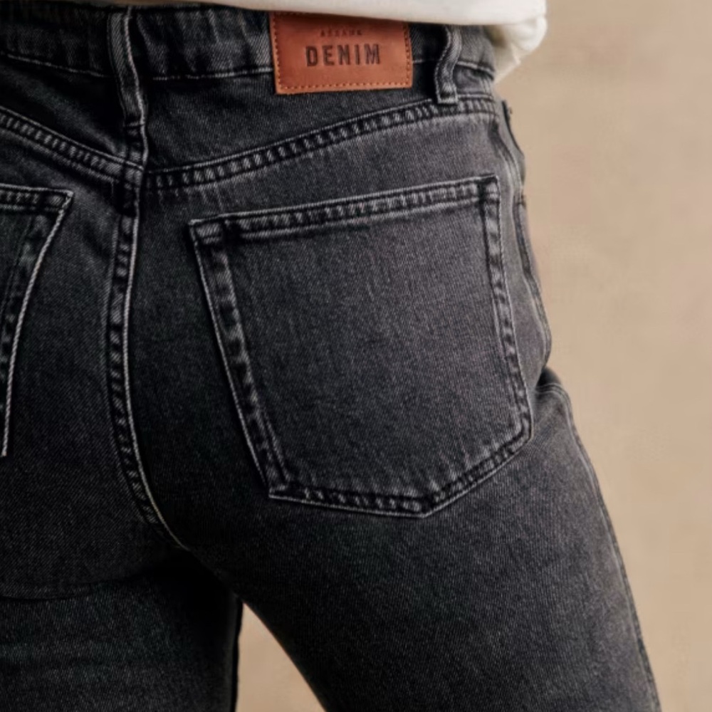 Sézane Denim SLIM PARFAIT Black Women’s Size 26